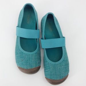 KEEN Sierra Canvas Rubber Sole Mary Jane Sandal 8
